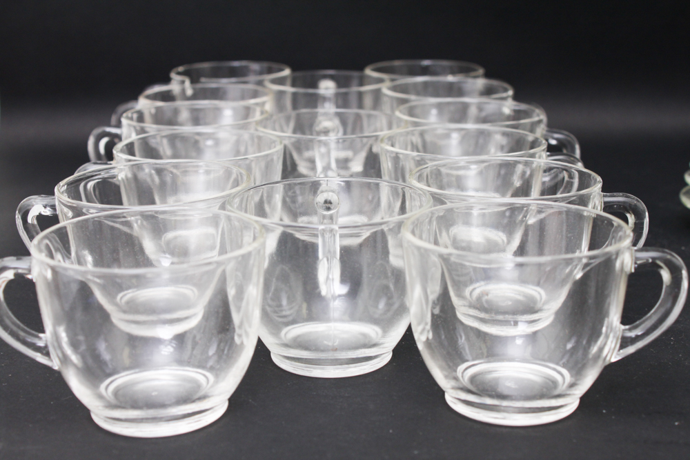 Vintage Luncheon Glass Sets