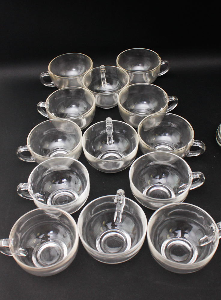 Vintage Luncheon Glass Sets