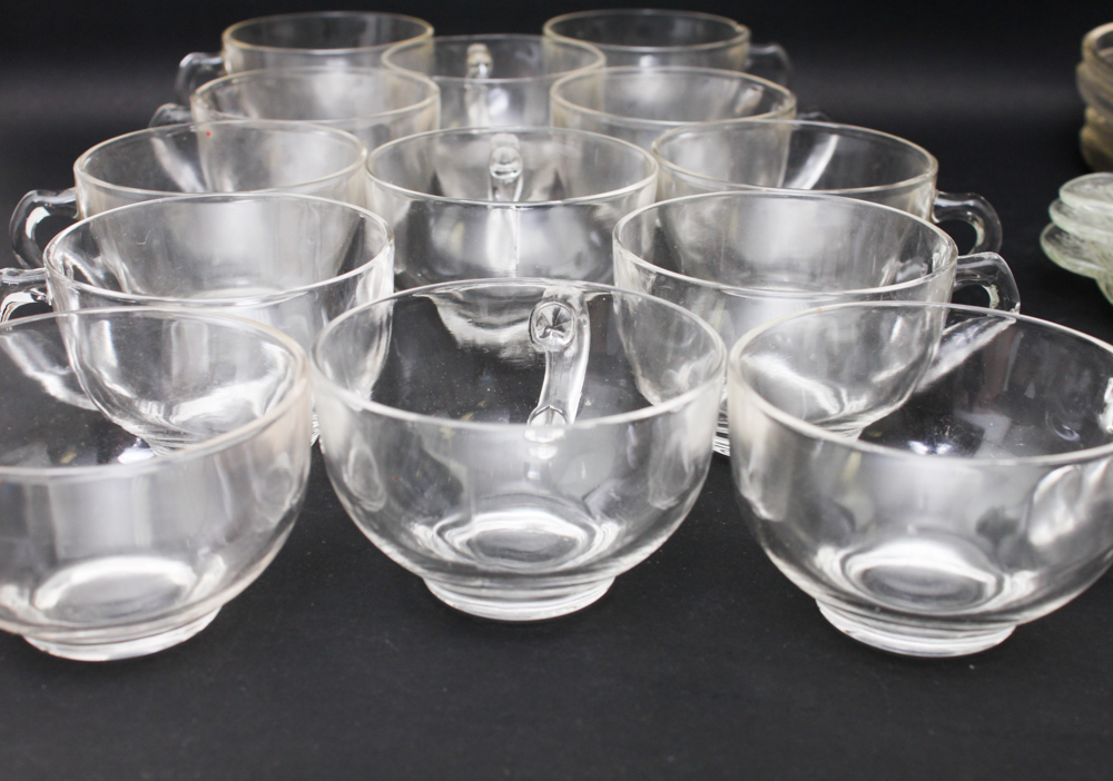 Vintage Luncheon Glass Sets