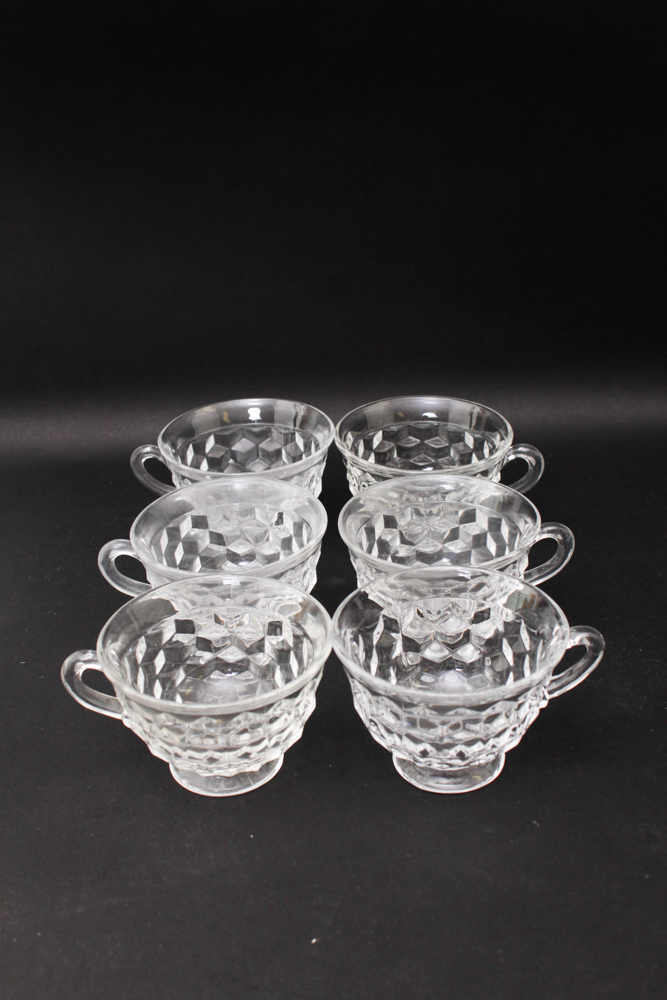 Vintage Luncheon Glass Sets