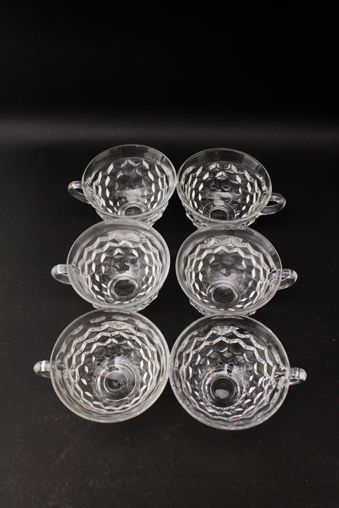 Vintage Luncheon Glass Sets