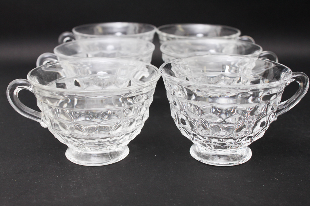Vintage Luncheon Glass Sets
