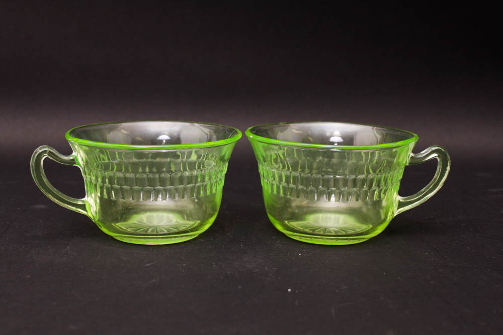 Vintage Luncheon Glass Sets