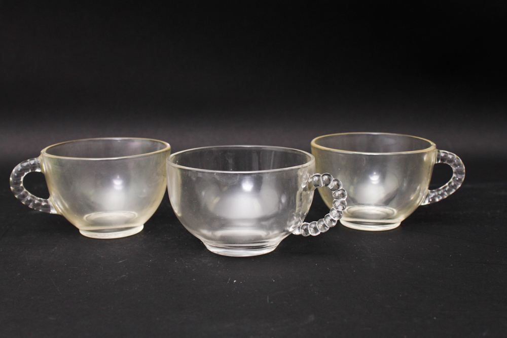 Vintage Luncheon Glass Sets