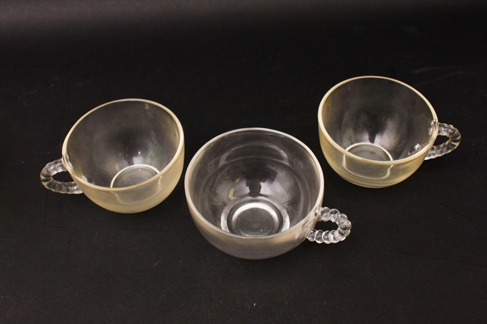 Vintage Luncheon Glass Sets