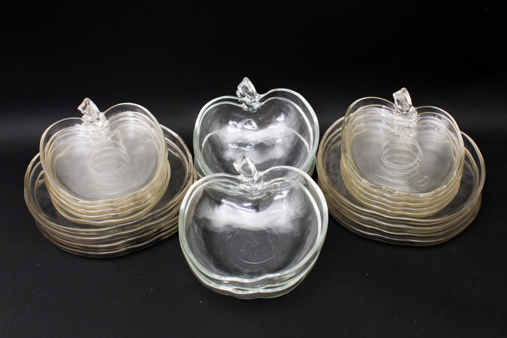 Vintage Luncheon Glass Sets