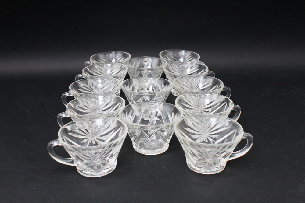 Vintage Luncheon Glass Sets