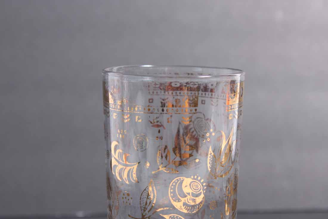 Set of Four Mid-Century Glasses