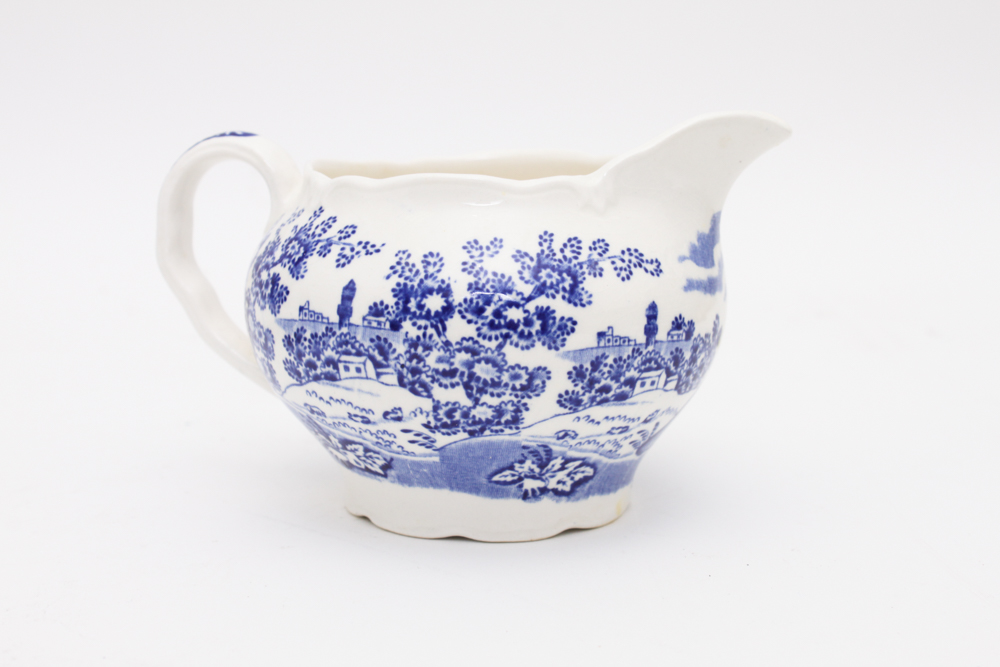 Blue and White China in W.R. Midwinter "Landscape" and More