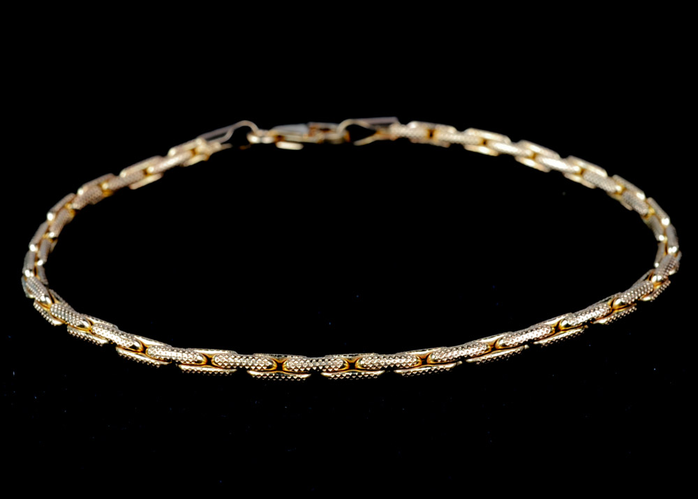 Italian Made 14K Yellow Gold Bracelet
