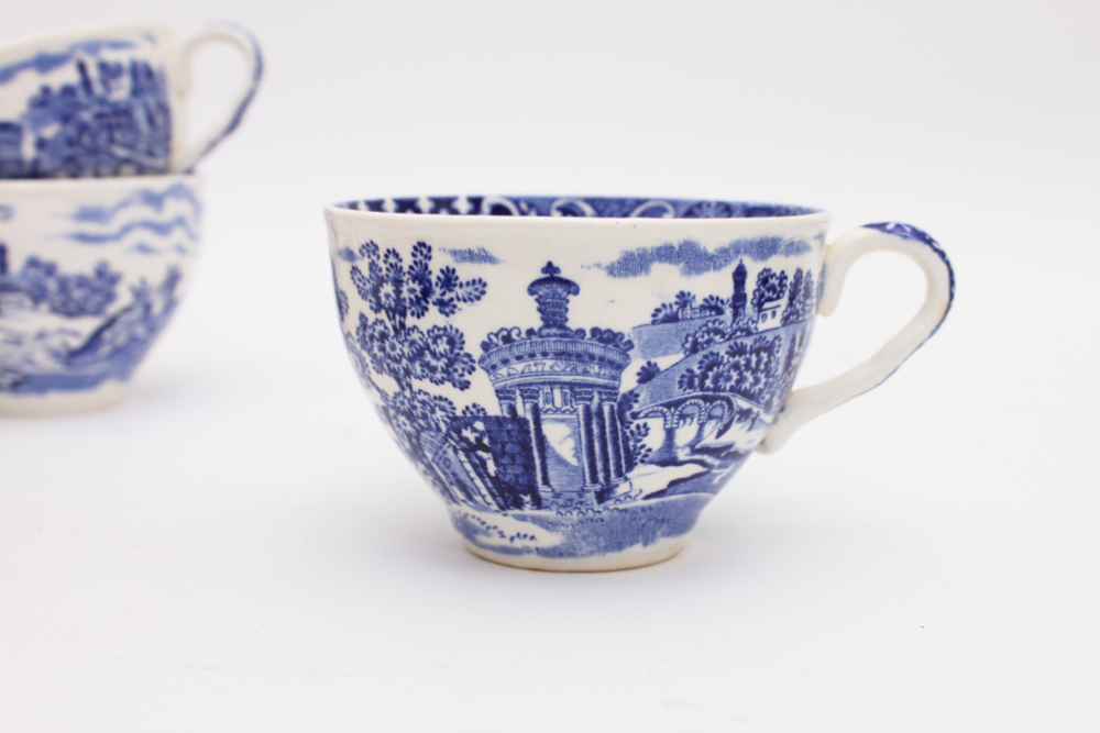 Blue and White China in W.R. Midwinter "Landscape" and More