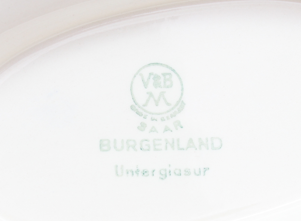 Blue and White China in W.R. Midwinter "Landscape" and More