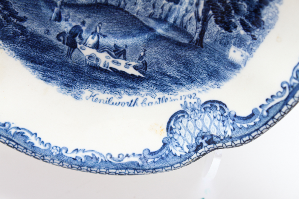 Blue and White China in W.R. Midwinter "Landscape" and More