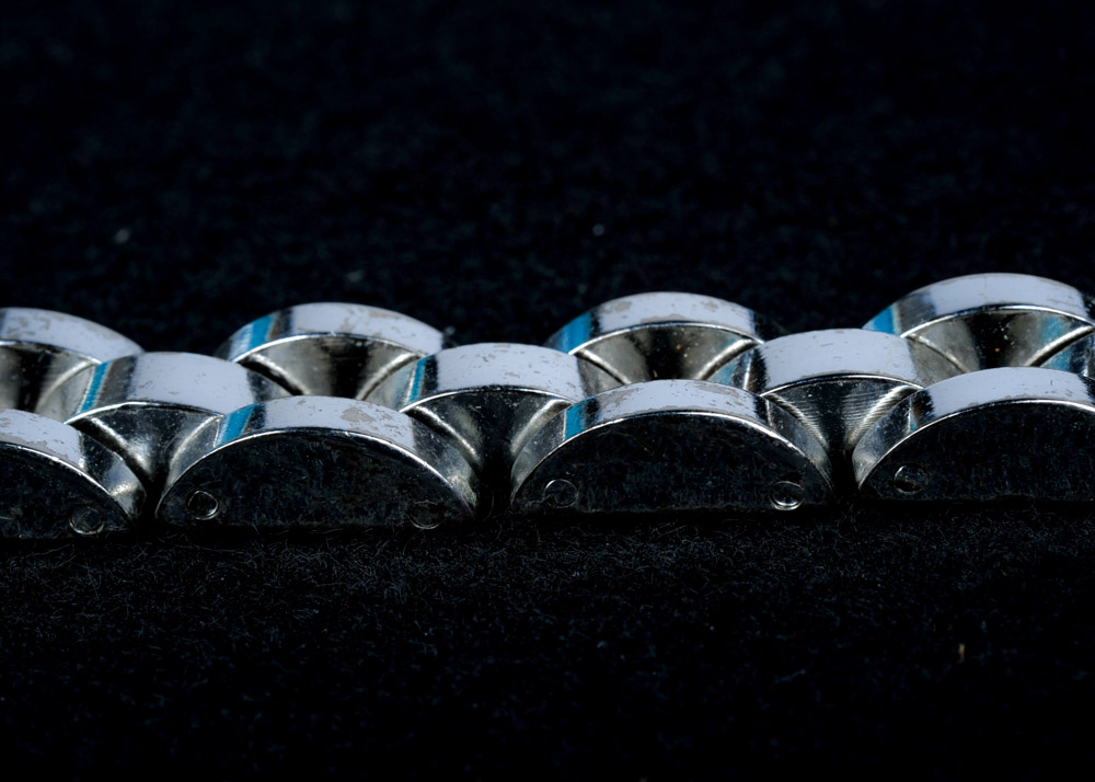 Sterling Silver Watch Link Bracelet