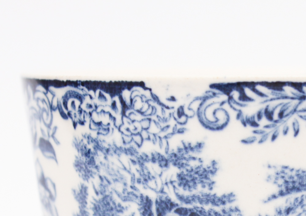 Blue and White China in W.R. Midwinter "Landscape" and More