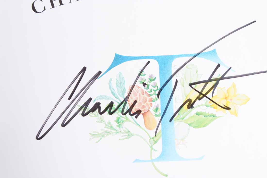 Two Charlie Trotter Cookbooks Featuring the Chef's Signature