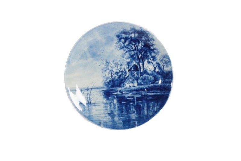 Delft "Naar du Chattel" Plate