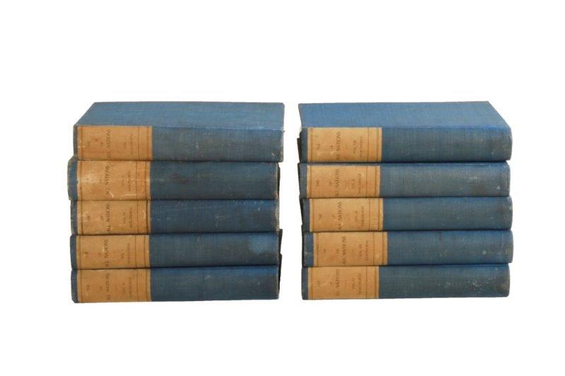 Collection of "Literature of All Nations" Books