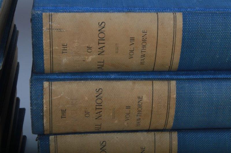 Collection of "Literature of All Nations" Books