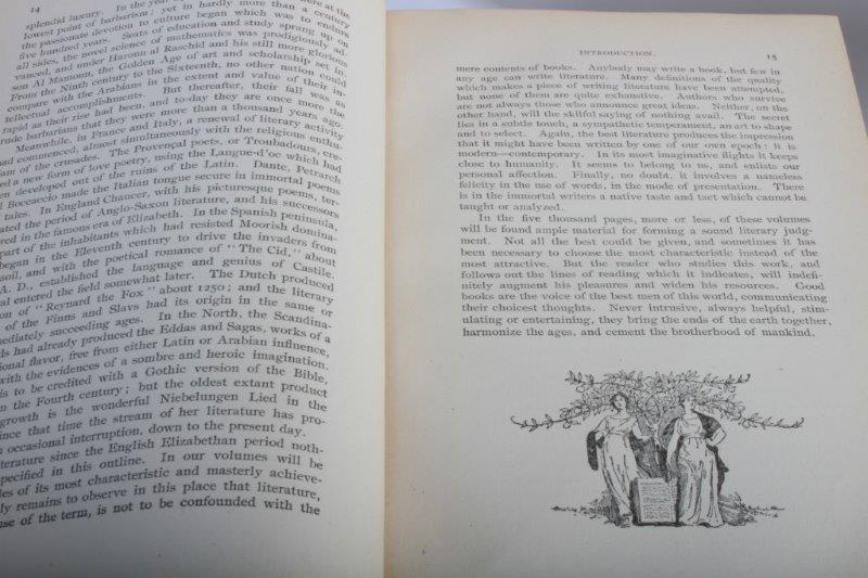 Collection of "Literature of All Nations" Books