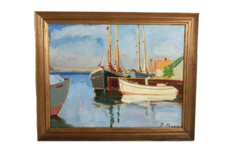 Børge Ibsen Original Oil Painting