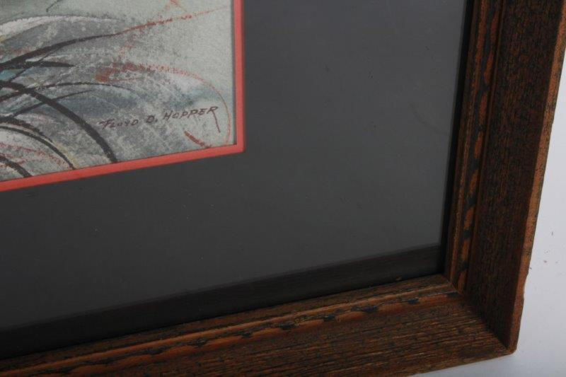 Original Floyd Hopper Water Color