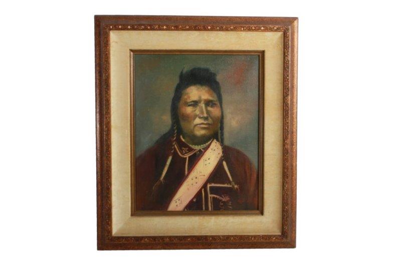 William Fay's Painting of Chief Joseph