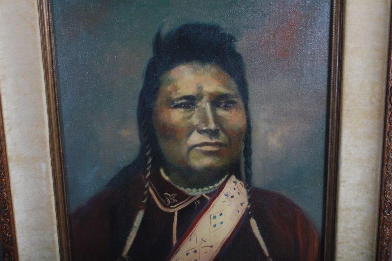 William Fay's Painting of Chief Joseph