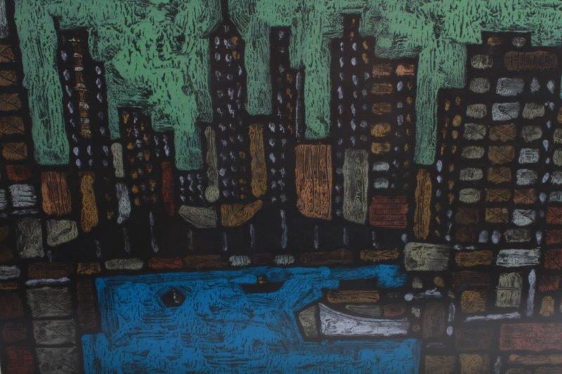 Limited Edition "Night City" Lithograph