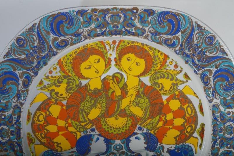 "The Angels Appear to the Shepherds on the Field" by Bjørn Wiinblad