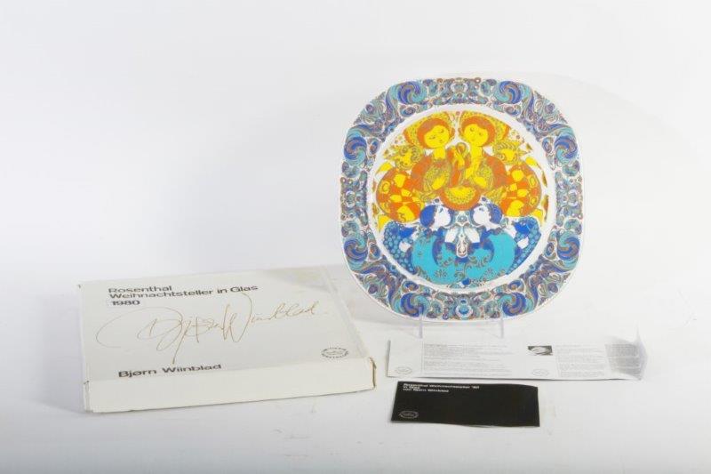 "The Angels Appear to the Shepherds on the Field" by Bjørn Wiinblad