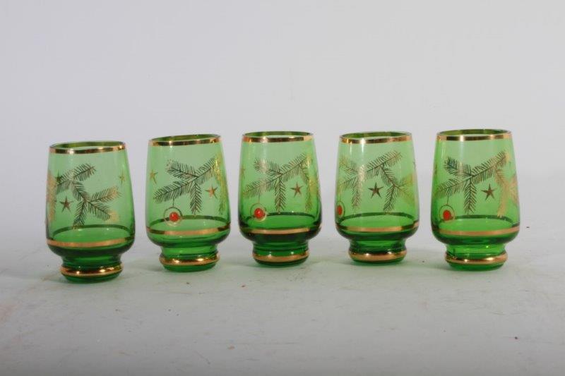 Vintage Cordial Glasses