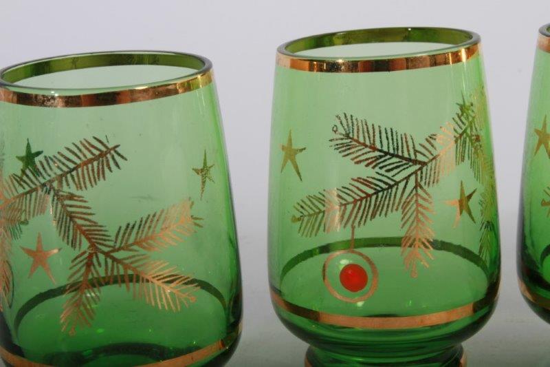 Vintage Cordial Glasses