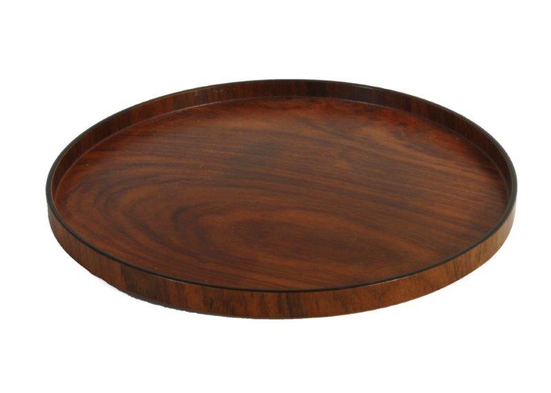 Teak Vintage Veneer Tray