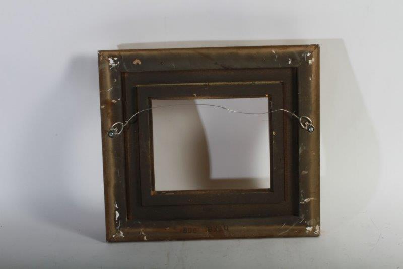 Gold Tone Wood Frame