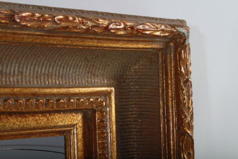 Gold Tone Wood Frame