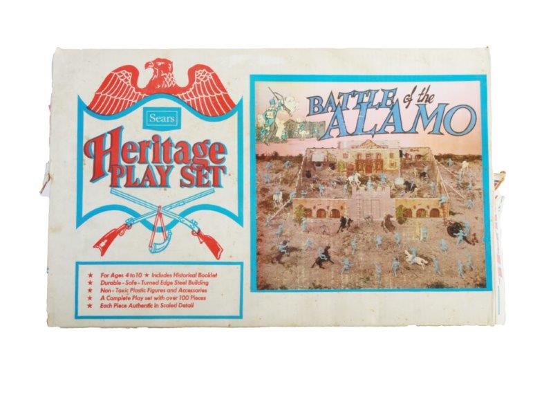 Vintage "Battle of the Alamo" Heritage Play Set