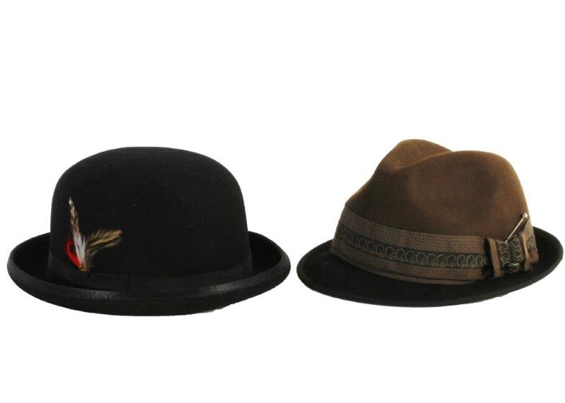 Pair of Men's Fashion Wool Hats