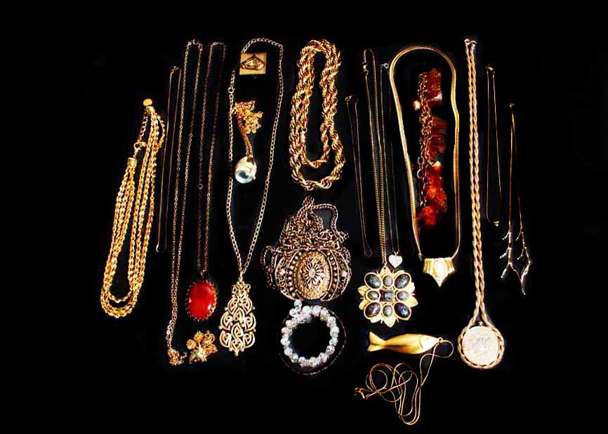 Gold Tone Jewelry Collection