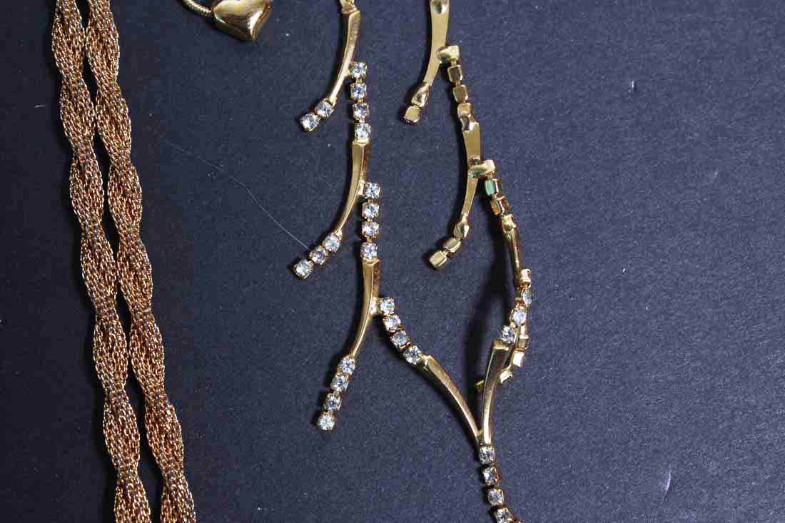 Gold Tone Jewelry Collection