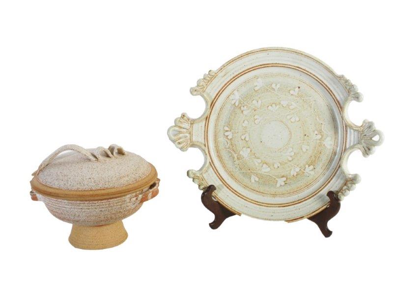 Pair of Ceramic Vessels