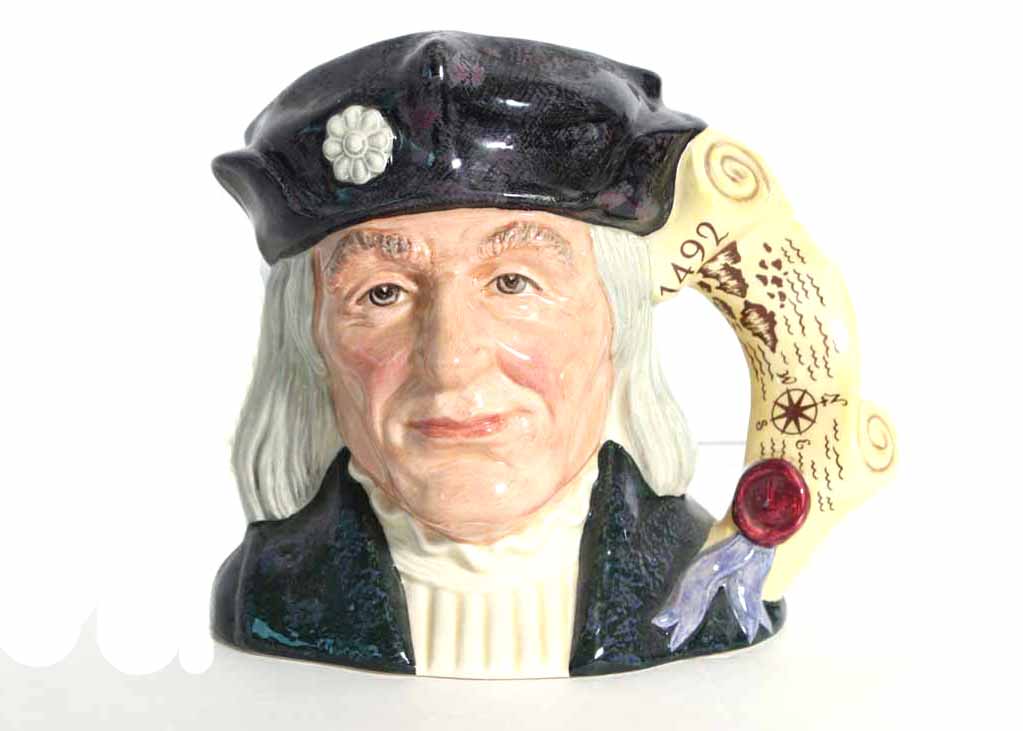 Royal Doulton "Christopher Columbus" Large Toby Mug