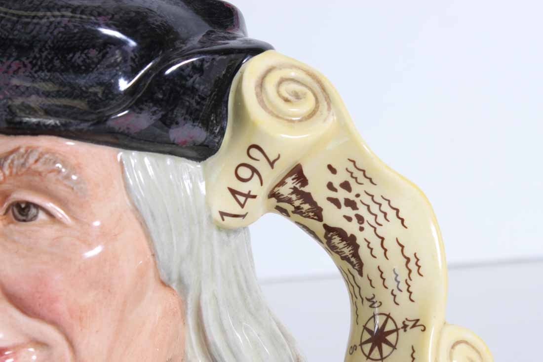 Royal Doulton "Christopher Columbus" Large Toby Mug