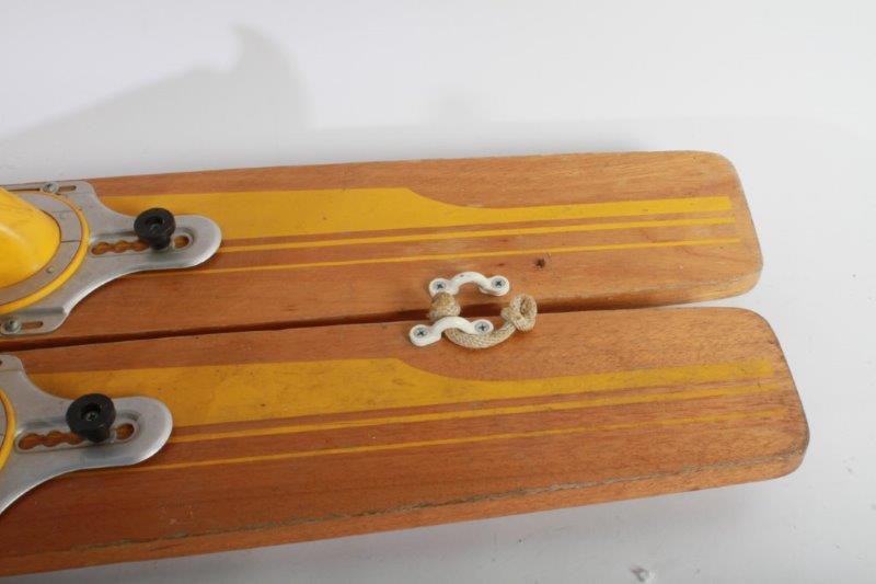 Vintage Nash Trainer Wood Water Skis