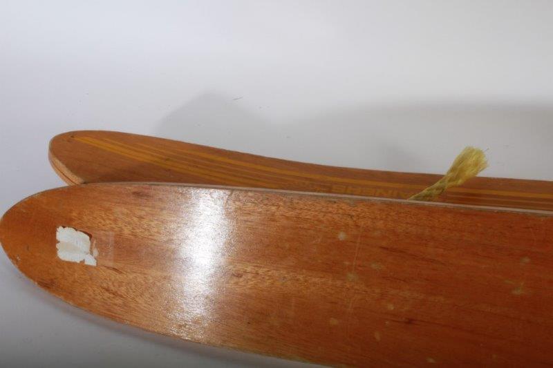 Vintage Nash Trainer Wood Water Skis