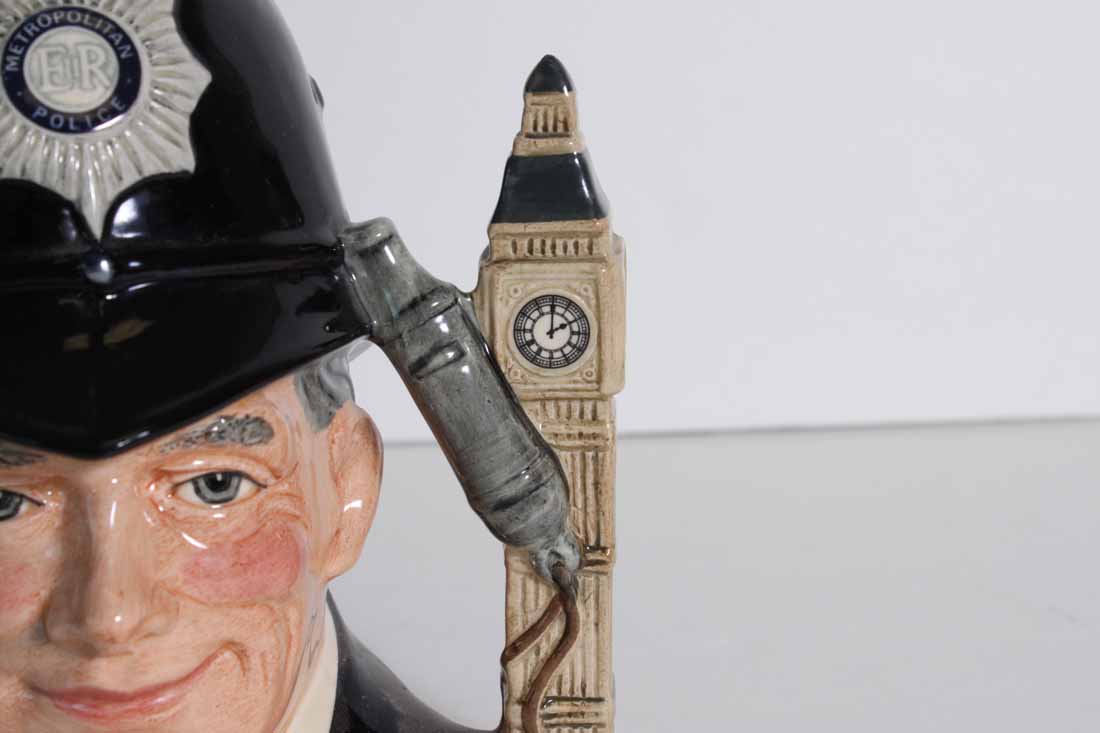 Royal Doulton "The London Bobby" Large Toby Jug