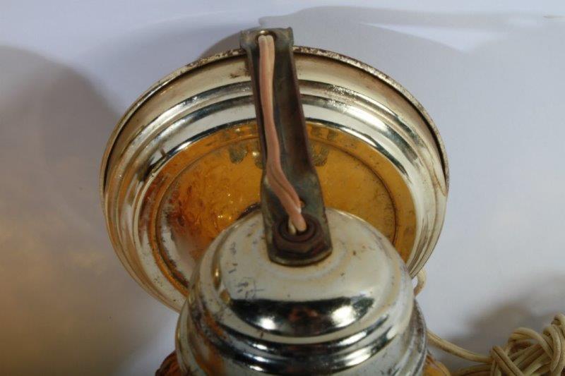 Two Vintage Electric Wall Sconces