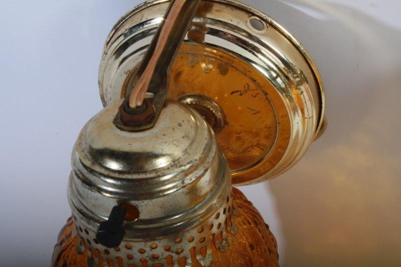 Two Vintage Electric Wall Sconces