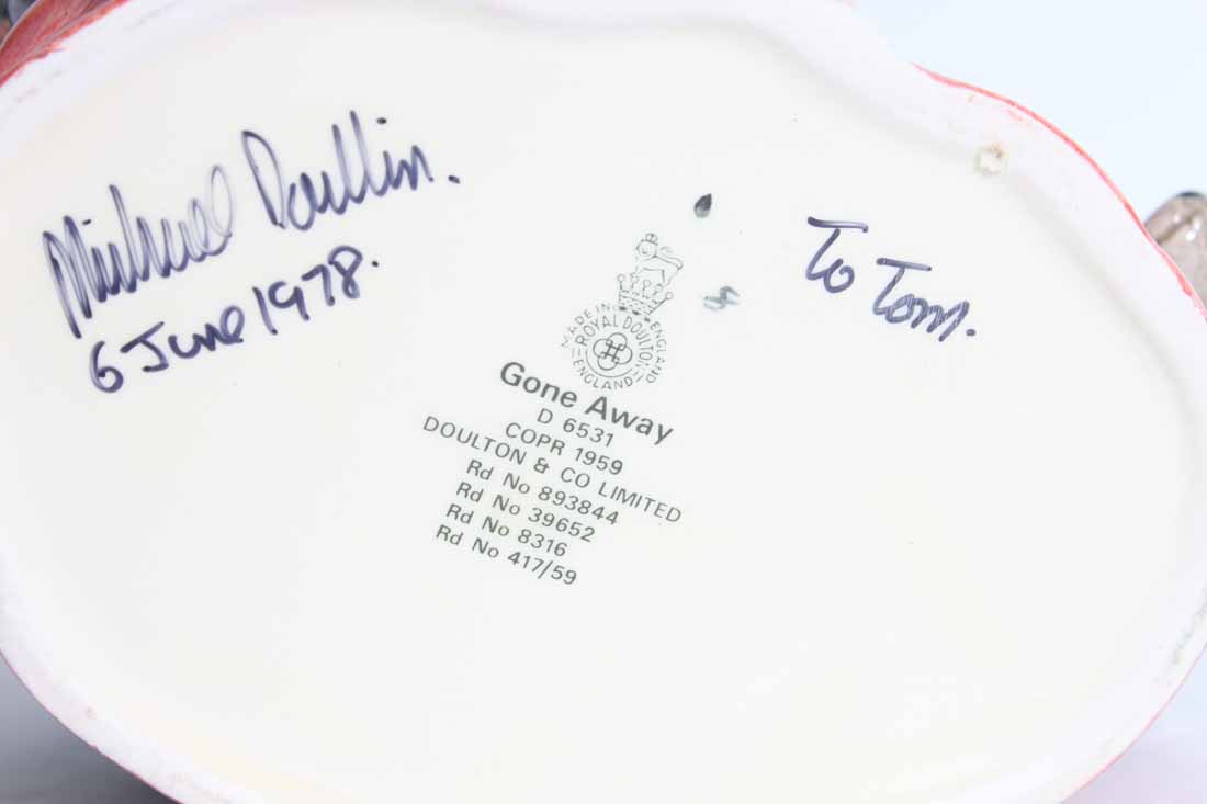 Royal Doulton "Gone Away" Large Toby Mug