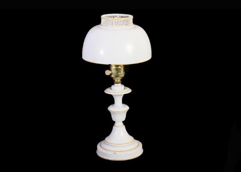 Vintage Portable Metal Table Lamp from Underwriter